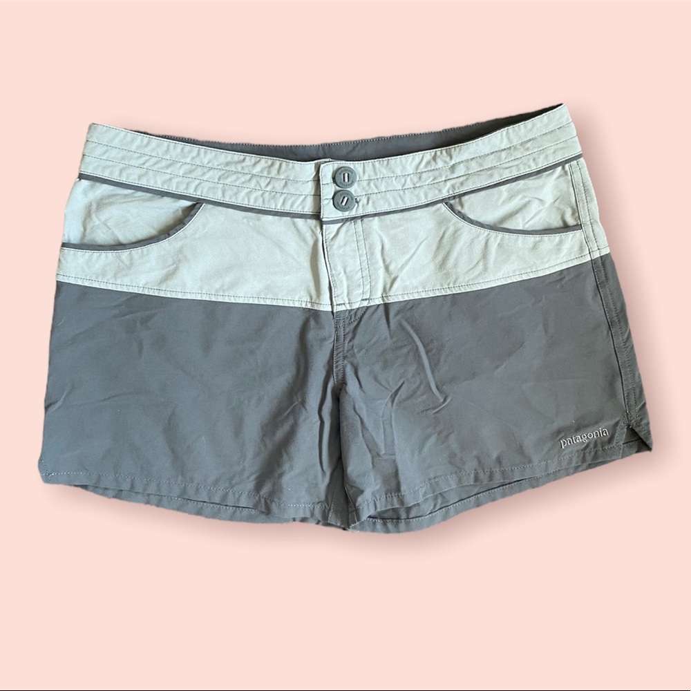Women’s Patagonia Colorblock Stretch Wavefarer Shorts